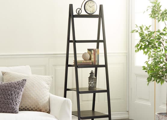 decorative storage blanket ladder ideas