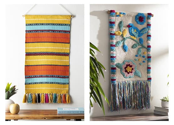 fabric wall hangings for living room