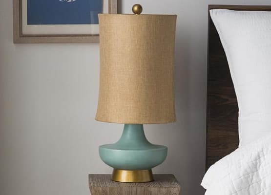 bedside lamp color and design
