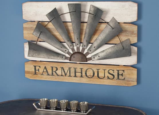 modern farmhouse decor ideas windmill