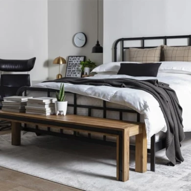 industrial bedroom featured square