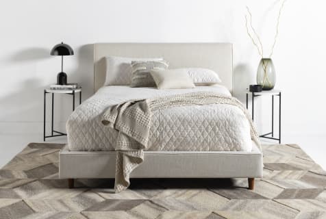 minimalistic style bedroom