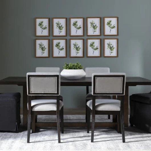 dining room chairs fabric square
