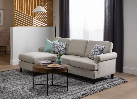 budget apartment sofa
