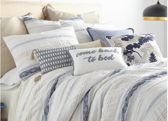 blue white pillows 2024