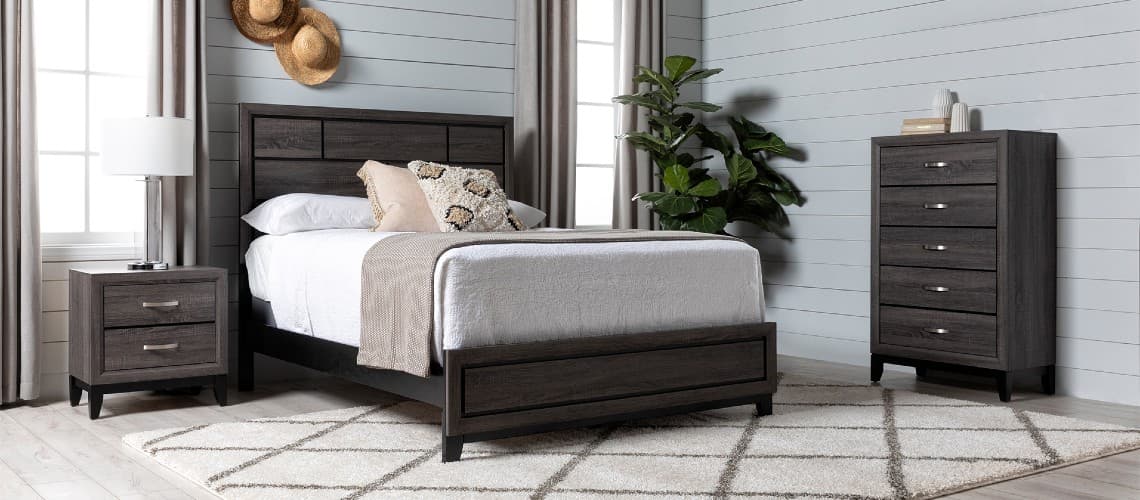 best affordable bed frame modern finley