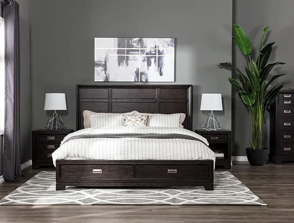 Modern Bedroom with Flynn Bed