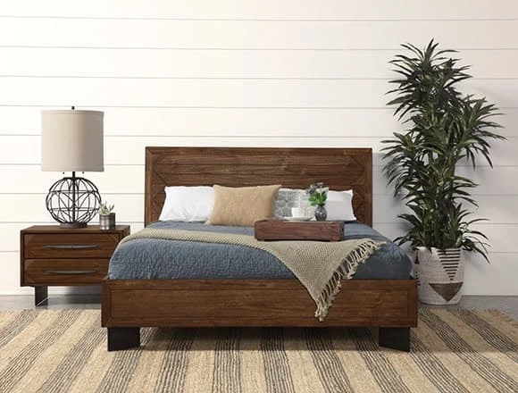 Modern Bedroom with Nixon Bed