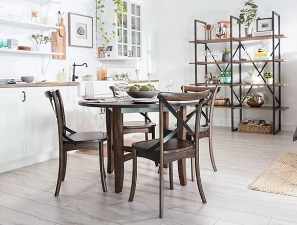 Country/Rustic Dining Room with Grady Dining Set