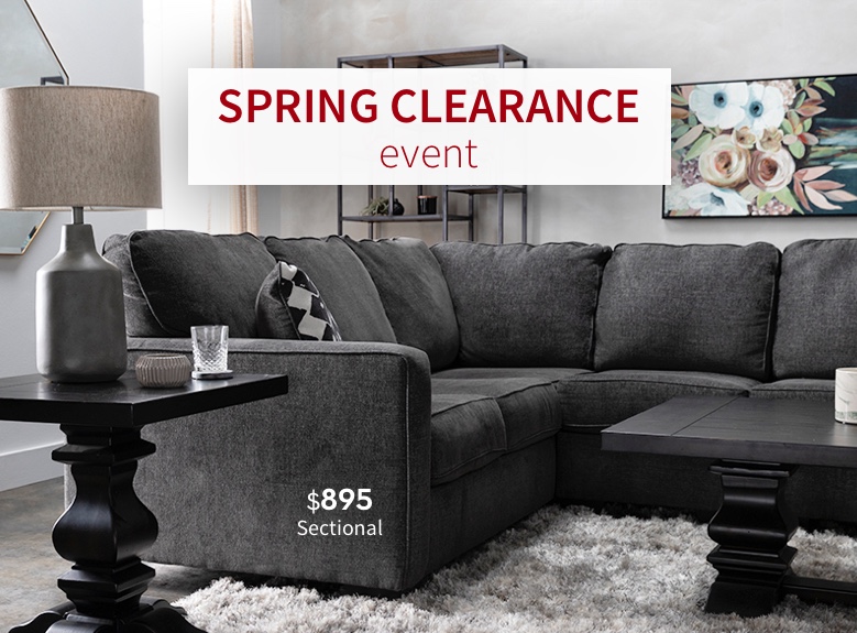 Spring Clearance Event | $895 Sectional