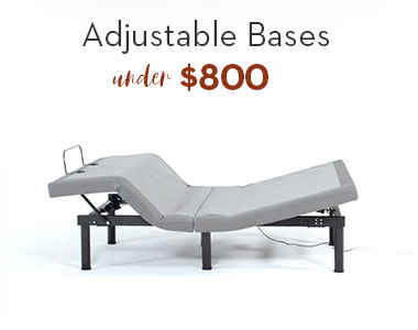 Adjustable Bases Under $800