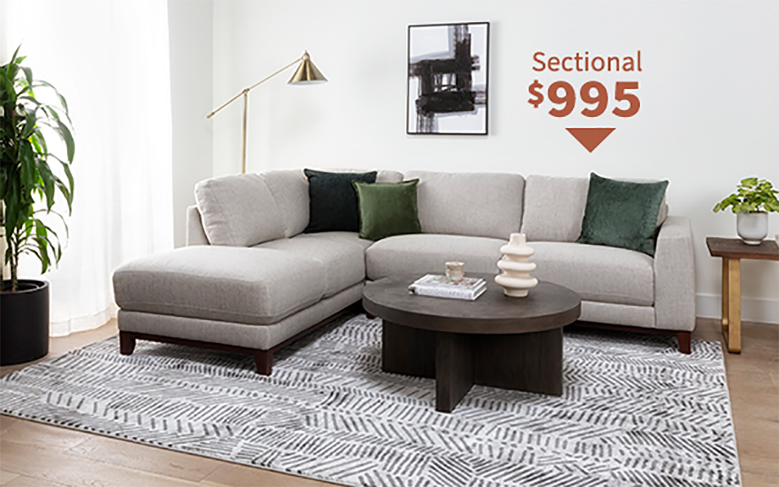 Sectional $995