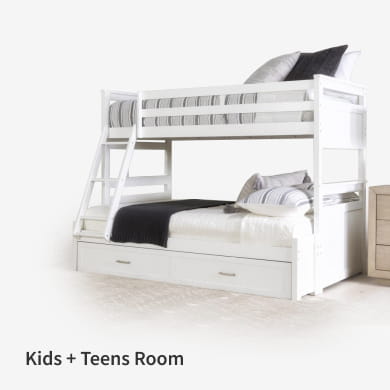 kids + teens room