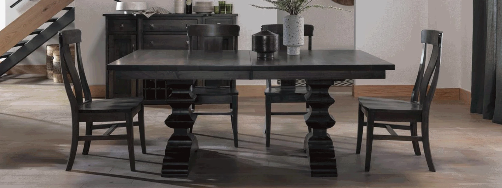 solid veneer table