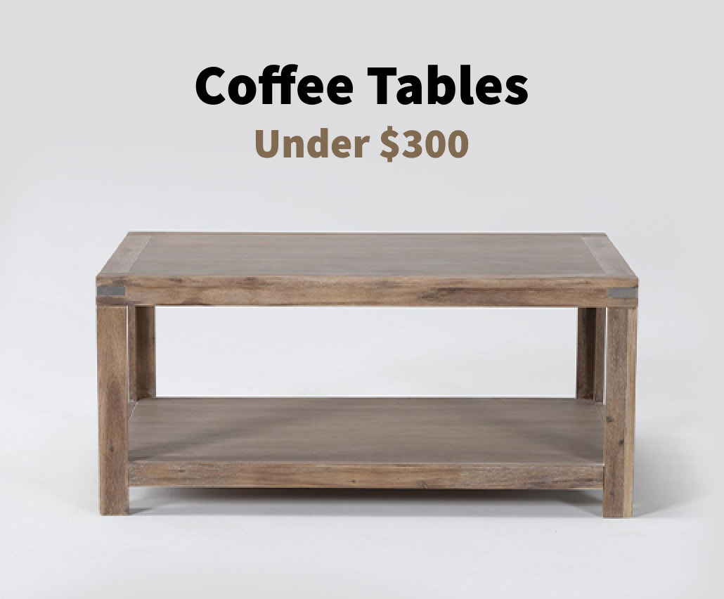 Coffee tables under $300