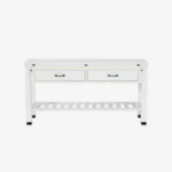 Console Table With Shelves