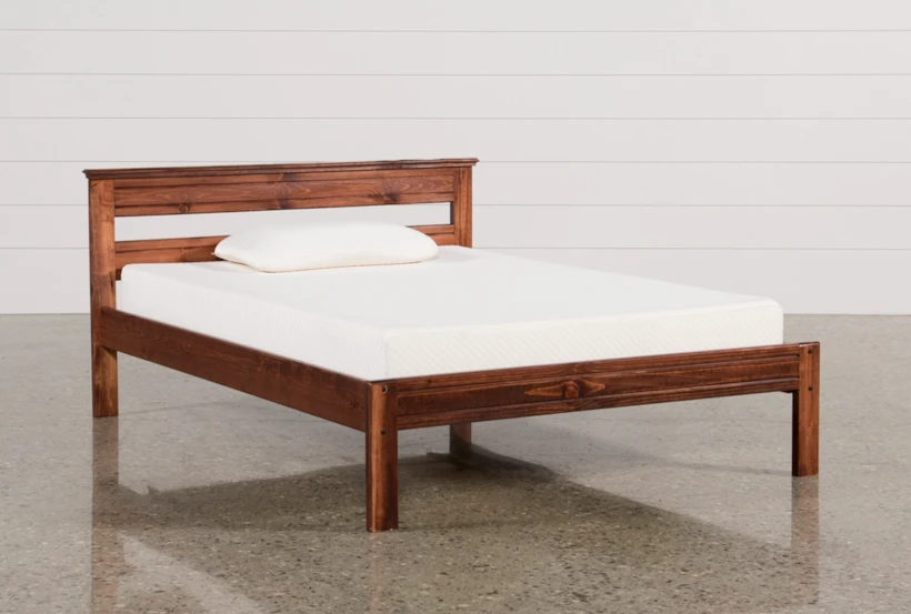 Sedona Full Wood Platform Bed - 360