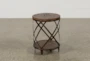Mountainier Round End Table - Back