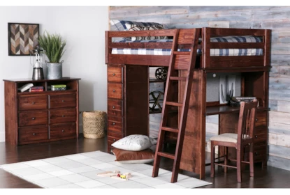 Sedona Loft Bed Living Spaces, Living Spaces Bunk Beds With Stairs