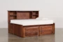 Sedona Full Wood Bookcase Daybed Bed With 2- Drawer Captains Trundle - Signature