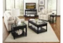Harville Glass Coffee Table With Storage - Room