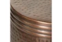 Metal Copper Stool - Detail