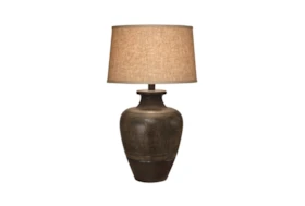 Table Lamp-Bronze Jar