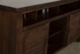 Canyon Brown 64" Rustic TV Stand - Side
