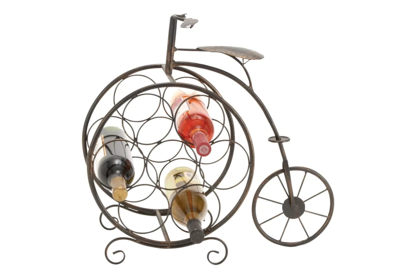 Metal Bicycle Wine Rack - 360