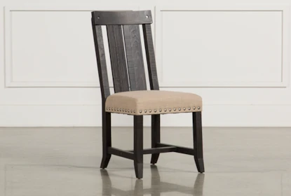 Jaxon Wood Dining Side Chair Living, High Back Dark Wood Dining Chairs