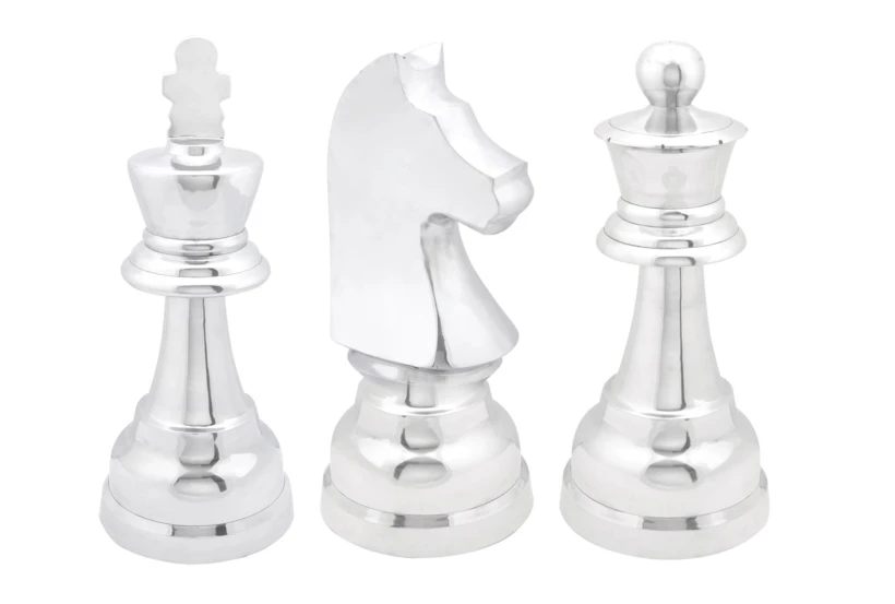 3 Piece Set Aluminum Chess - 360