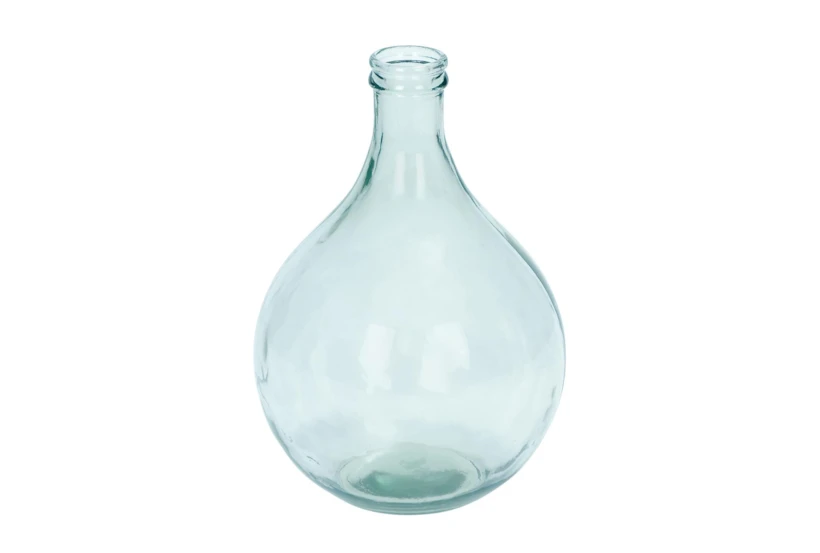 17 Inch Wide Glass Vase - 360