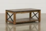 Tillman Lift-Top Coffee Table With Wheels - Detail