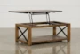 Tillman Lift-Top Coffee Table With Wheels - Signature