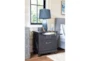 Knox 4 Piece Cal King Metal Bedroom Set With Jaxon Chest Of Drawers, Wardrobe + Nightstand - Room