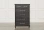 Knox 4 Piece Cal King Metal Bedroom Set With Jaxon Chest Of Drawers, Wardrobe + Nightstand - Back