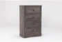Cora Grey Chest Of Drawers - Side
