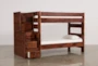 Sedona Twin Over Twin Wood Bunk Bed With Stairway Chest - Side