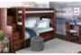 Sedona Twin Over Twin Wood Bunk Bed With Trundle/Mattress & Stairway Chest - Room