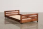 Sedona Twin Wood Caster Bed - Slats