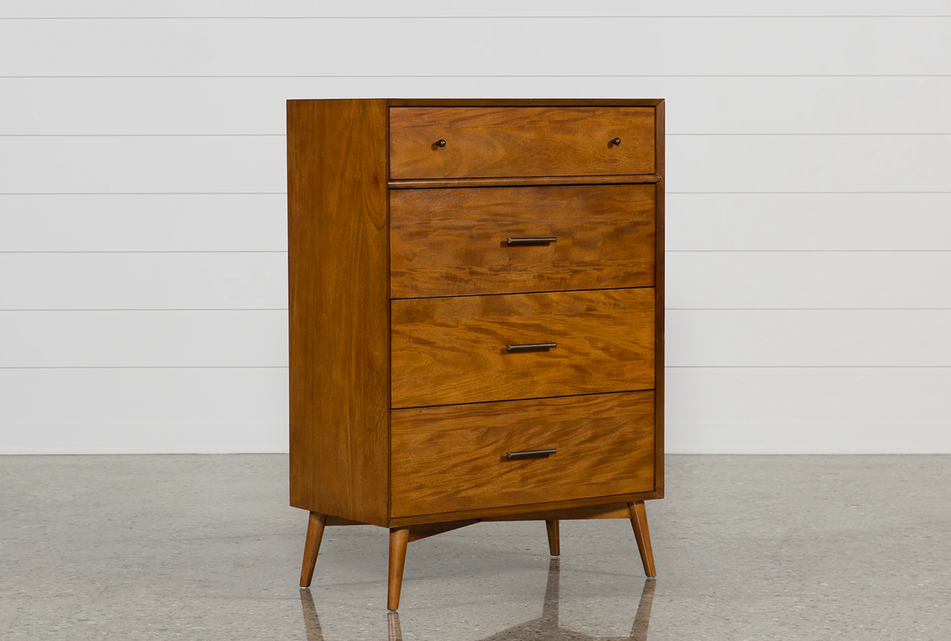 Alton Cherry Chest Of Drawers Living Spaces