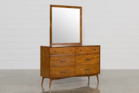 Alton Cherry Dresser/Mirror