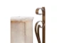 20 Inch Metal & Glass Candle Sconce - Detail