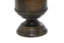 3 Piece Set Metal Goblet Candleholders - Detail
