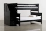 Summit Black Twin Over Full Wood Bunk Bed With Stairway Chest - Signature