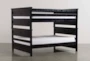 Summit Black Full Over Full Bunk Bed With Stairway Chest - Signature