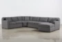 Alder Foam 4 Piece 152" Sectional With Right Arm Facing Chaise - Signature