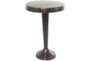 12" Bronzed Metal Accent Table - Signature