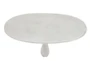 22" Aluminum Oval Accent Table - Detail