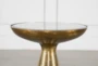 Marllie Mod Pedestal Accent Table - Detail